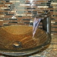 thumbnail image 3 of Novatto NSFC-031057ORB LAGHETTO Glass Vessel Bathroom Sink Set, Oil Rubbed Bronze, 3 of 8