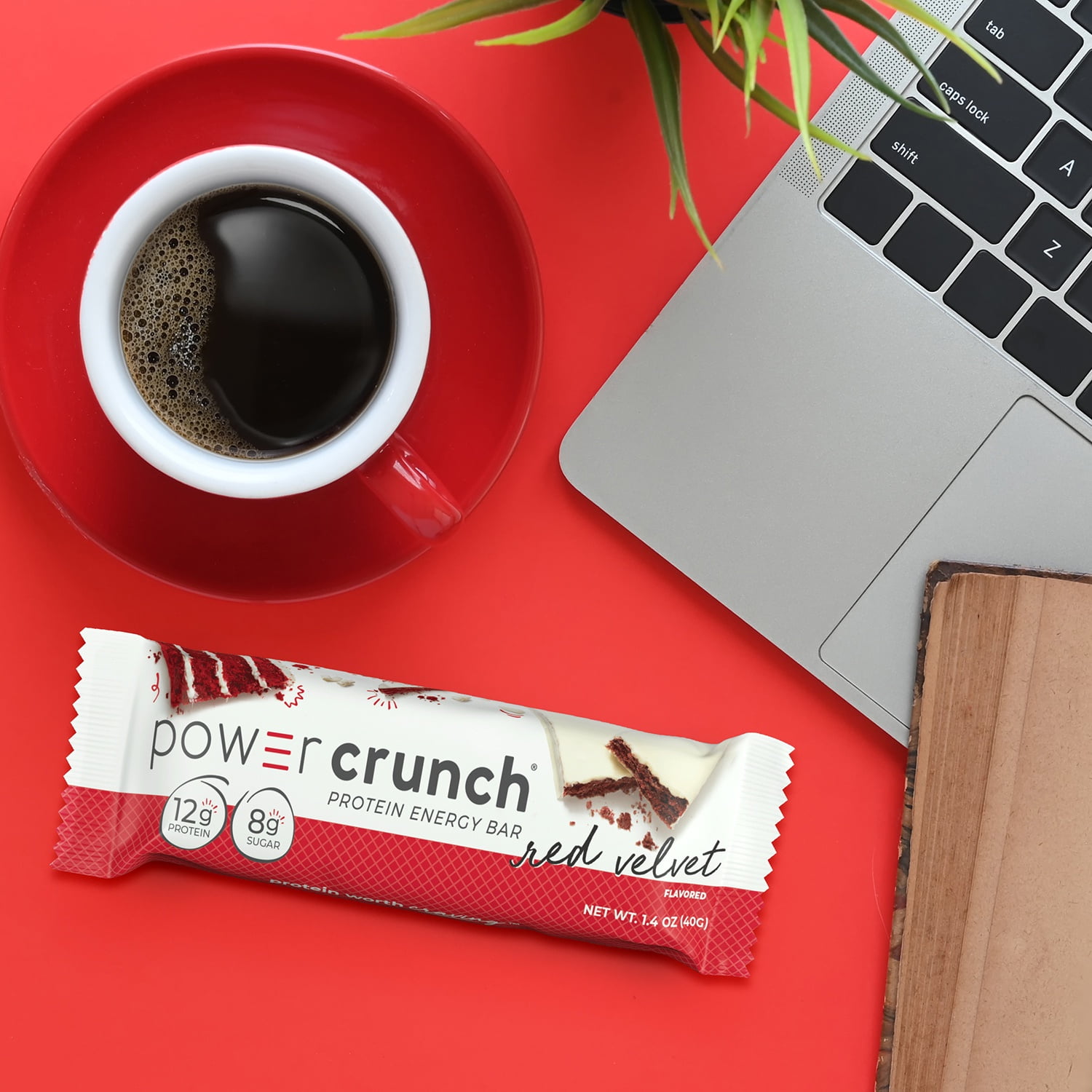 Power Crunch Original Protein Energy Bar, Red Velvet, 1.4 oz, 5 Count