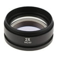 thumbnail image 2 of Metal 2x AUX. Lente Auxiliar Para Microscopio Esté Con Rosca De Montaje M48mmx0.75, Distancia De Trabajo 30 Mm Hugo Lente objetiva AUX Barlow, 2 of 8