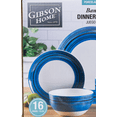 thumbnail image 3 of 16-Piece Band Blue Dinnerware Set – Plates, Bowls & Mugs for 4 | Durable Stoneware | Elegant Design, 3 of 5