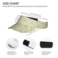 thumbnail image 3 of Fotbe Rabbit With Tie Visera Deportiva con Diseño, Gorra Abierta Ajustable de Algodón para Mujer y Hombre, 3 of 7