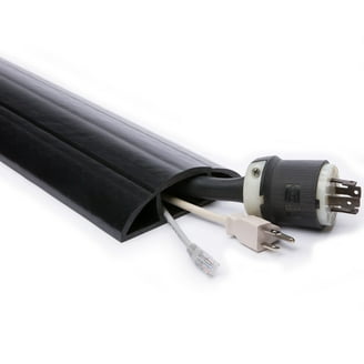 Flexible Self Adhesive Floor Cable Pass - 3m X 30mm X 10mm, Hide And Protect Cables, For Home