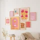 thumbnail image 4 of Póster de Matisse Juice Fruit Pink Orange, arte bohemio, arte de pared con forma de corazón, mercado de flores, galería de moda, decoración de pared para dormitorio, 4 of 5