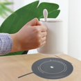 thumbnail image 3 of Electric USB Powered Heating Warmer Heater Cup Pad Black Hot Plate Coffee Tea Milk Mug Plug Household Desktop Accessories, 3 of 5