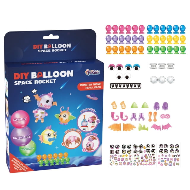 Set de accesorios para manualidades con globos Zlshmoee DIY Space Magic