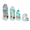 Green, variant on BUTOMKY Wide Neck Anti-Colic Baby Bottle 4 Pack Set(2oz /6oz /10oz), Natural Flow Anti-Bloating Feeding Bottles with Silicone Nipple, BPA Free Leak-Proof Baby Milk Bottles for Newborn 0m+