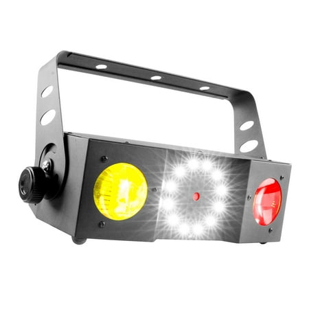 Chauvet DJ Swarm 4 FX DMX Dual LED Moonflower RGBA Light Effect w/Strobe & Laser