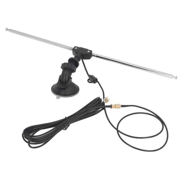 Kit de Antena Dipolo, Antena Receptor SDR SMA Conector Masculino Multi -Funcional Para Techo de Automóvil