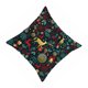 thumbnail image 4 of Inteprter Funda de almohada de decoración navideña para el hogar, funda de cojín de árbol de Papá Noel, adorno de Feliz Navidad, regalo de Navidad Decoración del hogar #1 Inteprter HA000402-01B, 4 of 6