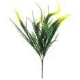 thumbnail image 3 of Viworld 4Pcs Artificial Plants Flowers Outdoor UV Resistant Plants Fake Faux Plastic Greenery Shrubs Indoor Outside for Home Decor Yellow, 3 of 10