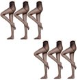 thumbnail image 1 of Pantimedias transparentes y ajustadas para mujer con puntera reforzada, 1 of 5