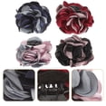 thumbnail image 3 of RomaMX 4 Uds. Pinzas para el pelo grandes para mujer, lazo con flor rosa, pinza para la mandíbula, pasador, pinzas para el pelo, 3 of 7