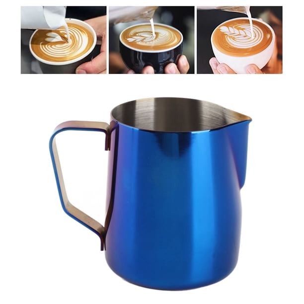 Jarra Para Espumar Leche, Segura De Usar, Taza Vaporizadora, Acero Inoxidable Inoxidable, 350ml Para Barra