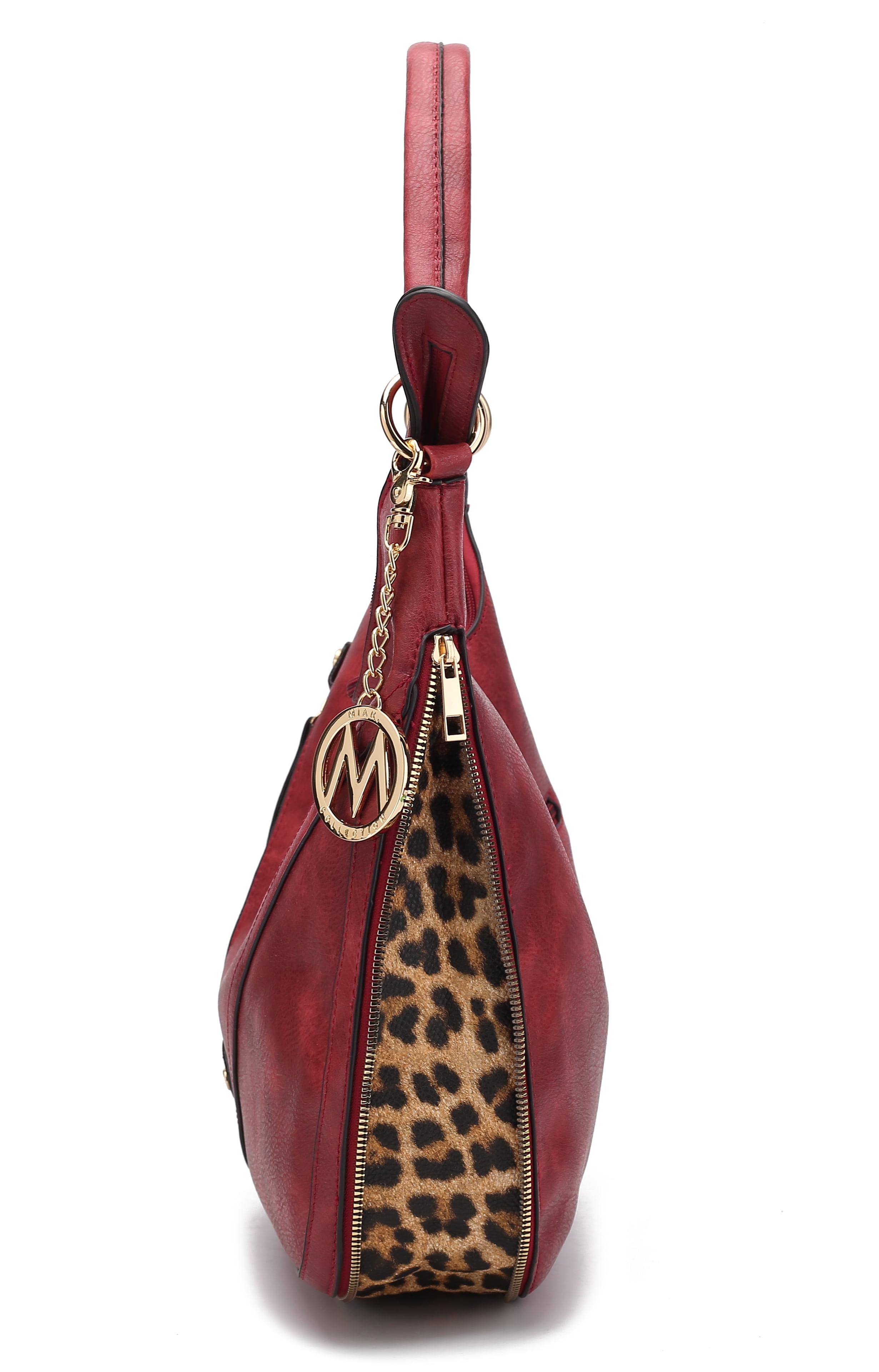 MKF Collection Lisanna Women's Hobo Bag, Sleek Shoulder Purse Handbag by Mia K - Mustard
