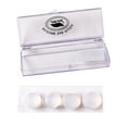 thumbnail image 2 of PAMINGONO 2 Pair White Silicone Column Ear Plugs for Swimming and Diving, 2 of 8