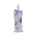 thumbnail image 2 of Vela electrónica navideña Luz navideño para ventana de mesa patrón de nieve Yuyangstore Vela electrónica, 2 of 8