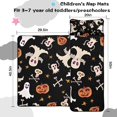 thumbnail image 5 of Playful Halloween Ghosts Pattern Toddler Nap Mats for Kids Preschool,50"x20" Sleeping Mat Bag or Kids,Toddler Sleeping Bag,Toddler Nap Mat or Daycare, 5 of 6