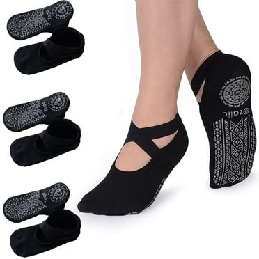 2 Paires De Chaussettes Antidérapantes Move Active - Pilates, Yoga, Ballet - Femme Taille S