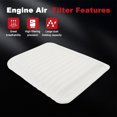 thumbnail image 2 of New Engine Air Filter Fit for 2015-2020 Mitsubishi Outlander 2012-2017 Lancer, 2 of 9