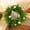B, variant on JingChun Spring Summer Wreath for Front Door Artificial Floral Door Wreath with Vibrant Plastic Flowers and Green Leaves for Home Farmhouse Holiday Decor