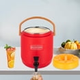 thumbnail image 5 of 13L/3.43Gal Large Capacity Insulated Bucket Hot and Cold Drink Dispenser Stainless Steel Insulated Beverage Dispenser with Faucet for Tea, Coffee, Milk, Juice, Party, Catering, Outdoor Use, 5 of 18