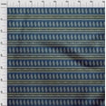 thumbnail image 3 of oneOone Viscose Chiffon Fabric Stripe|Swirl & Floral Block Print Fabric By Yard 42 Inch Wide, 3 of 4