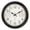 16" Bronze, variant on 12 Inch Retro Indoor Outdoor Clocks Waterproof With Easy To Read Silent Quality Quartz Vintage Bathroom Clock Operated For Patio Home Garden Decor (bronze)