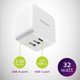 thumbnail image 3 of Cargador de pared USB Philips DLP1032Q/37 32W para iPhone iPad, 3 of 5