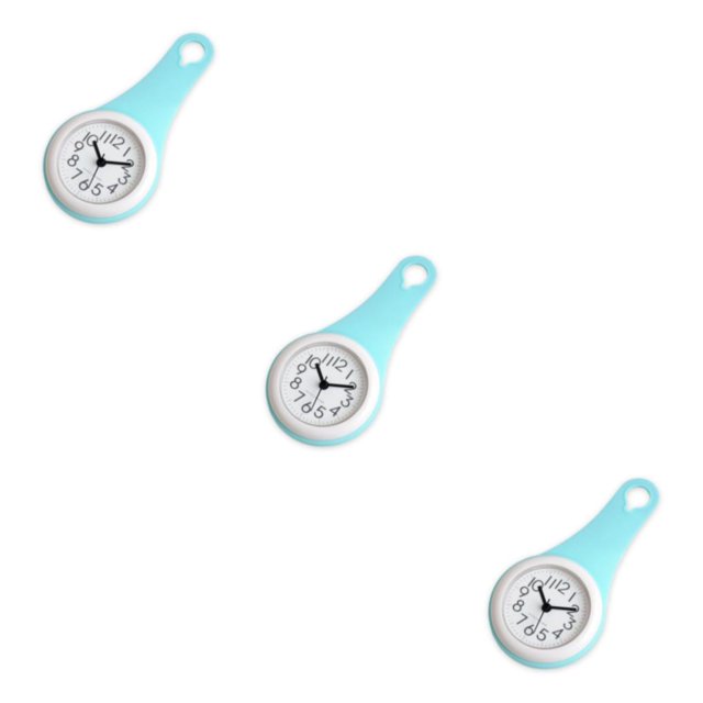 Moyic Reloj de pared de operación silenciosa Cronometraje preciso para pared Reloj de pared silencioso Estilo único y moderno azul Type1 NO1