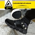 thumbnail image 6 of Steel Toe Cap Work Trainers Men Safety Trainers Women Safety Shoes Work Shoes Lightweight Comfortable Utility Footwear Construction, 6 of 7