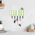 thumbnail image 6 of Green Lemon Mail Holder Organizer Wall Mount with Shelf Key Holder Key Rack with 5 Key Hooks for Wall Decorative, 6 of 6