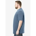 thumbnail image 3 of Boulder Creek By Kingsize Men's Big & Tall Heavyweight Jersey Crewneck T-Shirt, 3 of 5