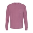 thumbnail image 2 of Comfort Colors - Garment-Dyed Heavyweight Long Sleeve Pocket T-Shirt - 4410 - Berry, 2 of 3