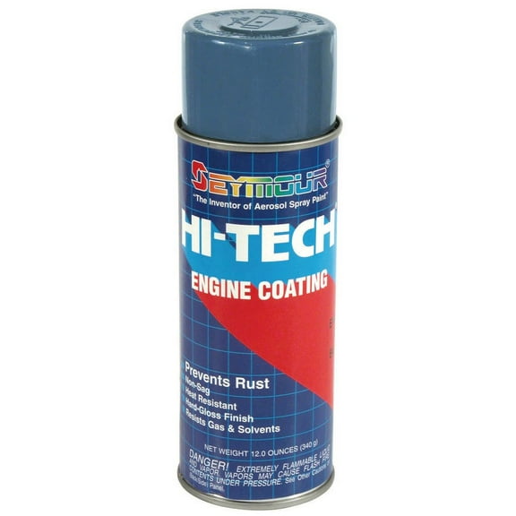 Seymour Hi-Tech Engine Coating Spray Paint Gm Blue (Chevy, Pontiac & Buick) En67