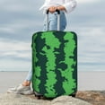 thumbnail image 7 of Naloa Green Stripes Of Watermelon Elastic Suitcase Protector, Travel Suitcase Protector Cover Fits 18-32in Suitcase(No luggage included)-X-Large, 7 of 7