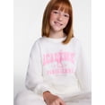 thumbnail image 4 of Wonder Nation Girls Fleece Pullover, Sizes 4-18 & Plus, 4 of 7
