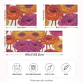 thumbnail image 2 of Yayeee Pillowcase Queen Size Set of 2 Satin Wrinkle Resistant Pillow Case, Purple Hand Drawn Floral, 2 of 8