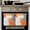 Orange Gray White, variant on Sage Green Gray 1 Pack Kitchen Towel, Water Absorbent Dish Towel, Modern Oil Painting Abstract Geometric Decorative Hand Towels - Quick Drying Cloth for Cooking Baking, 18x28 Inch