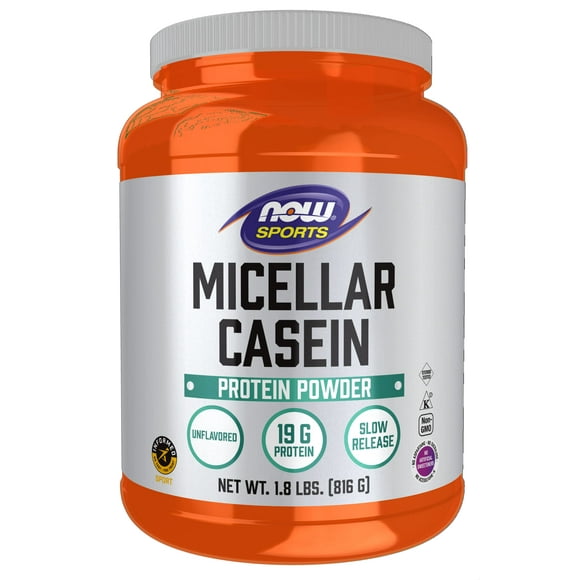 Caseína micelar en polvo de Sports Nutrition 816 g | NOW Foods
