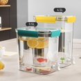 thumbnail image 2 of Lemonade Juice Pot Cold Water Container Beverage Dispenser Bucket Household 24.5*20*14cm With Tap Refrigerator Kettle - Jxlgv, 2 of 5