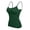 Blackish Green, variant on Camisole With Built In Bra For Women，Bra Tank Tops For Women Ladies Camisoles Tops Cami With Built In Bra Spaghetti Strap Tank Top Square Neck Tops Workout Tops Cotton Tank Top Women Camisole Bra