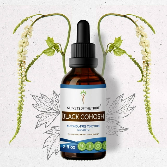 Black Cohosh Tincture AlcoholFREE Extract, Responsibly farmed organic