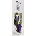 thumbnail image 2 of Grant Howard Grapes Hand Painted 16 oz Glass Oil & Vinegar Cruet with Pour Spout, 2 of 2