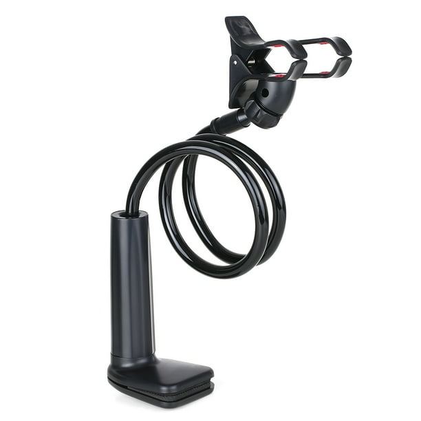 Phone Bracket Adjustable Smartphone Brackets Gooseneck Monitor Holder
