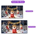 thumbnail image 5 of Happy New Year 2026 Shiba Inu Holiday Balloons Party Snow Desk Mat Full Keyboard Mouse Pad Shibas Dog Lovers Gifts Idea Large Mousepad - 13018, 5 of 5