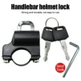 thumbnail image 1 of para casco de moto con 2 llaves 22 colgante para bicicletas Cola Bloqueo de motocicletas, 1 of 8