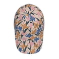 thumbnail image 2 of Xecao Lilies Flowers for Baseball Cap: Unisex, crafted from classic polyester twill fabric, featuring a soft unconstructed design, 2 of 9