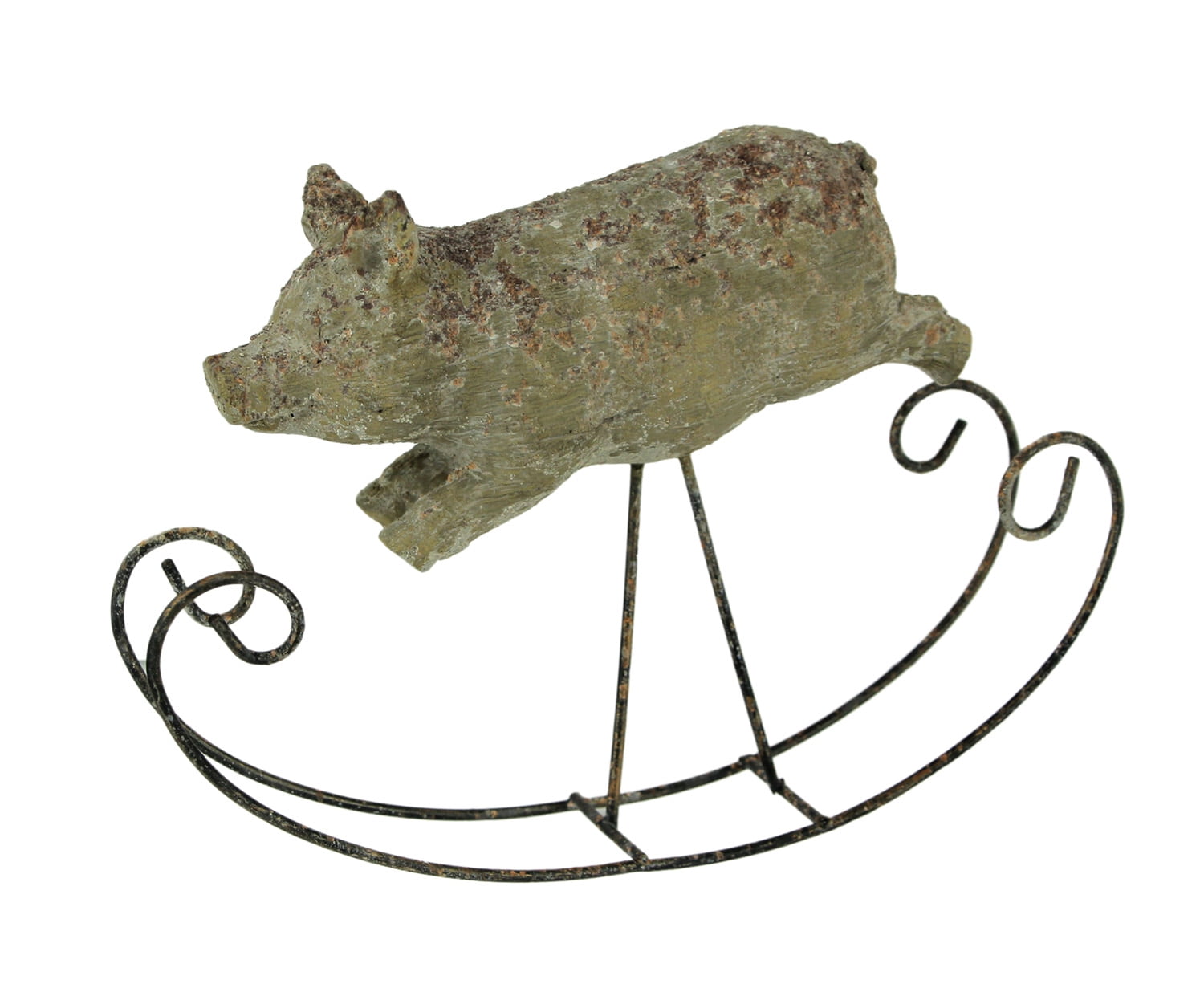 pig rocking horse