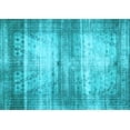 thumbnail image 1 of Ahgly Company Indoor Rectangle Persian Light Blue Traditional Area Rugs, 5' x 7', 1 of 4