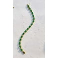 thumbnail image 4 of Magnificent Baguette 9Ct Natural Emerald Tennis Bracelet In 14K Yellow Gold Plated Over Sterling Silver Green Emerald Tennis Bracelet For Women Silver Anniversary Wedding Engagement Gift Mom, 4 of 5